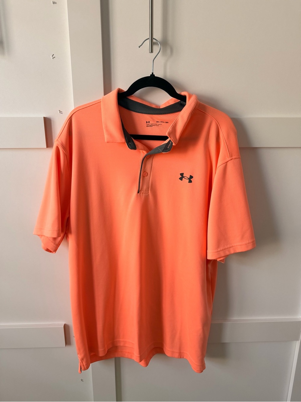 Under Armour Men's Bright Coral Polo
